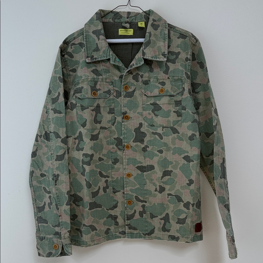 Scotch & Soda Camouflage Field Jacket